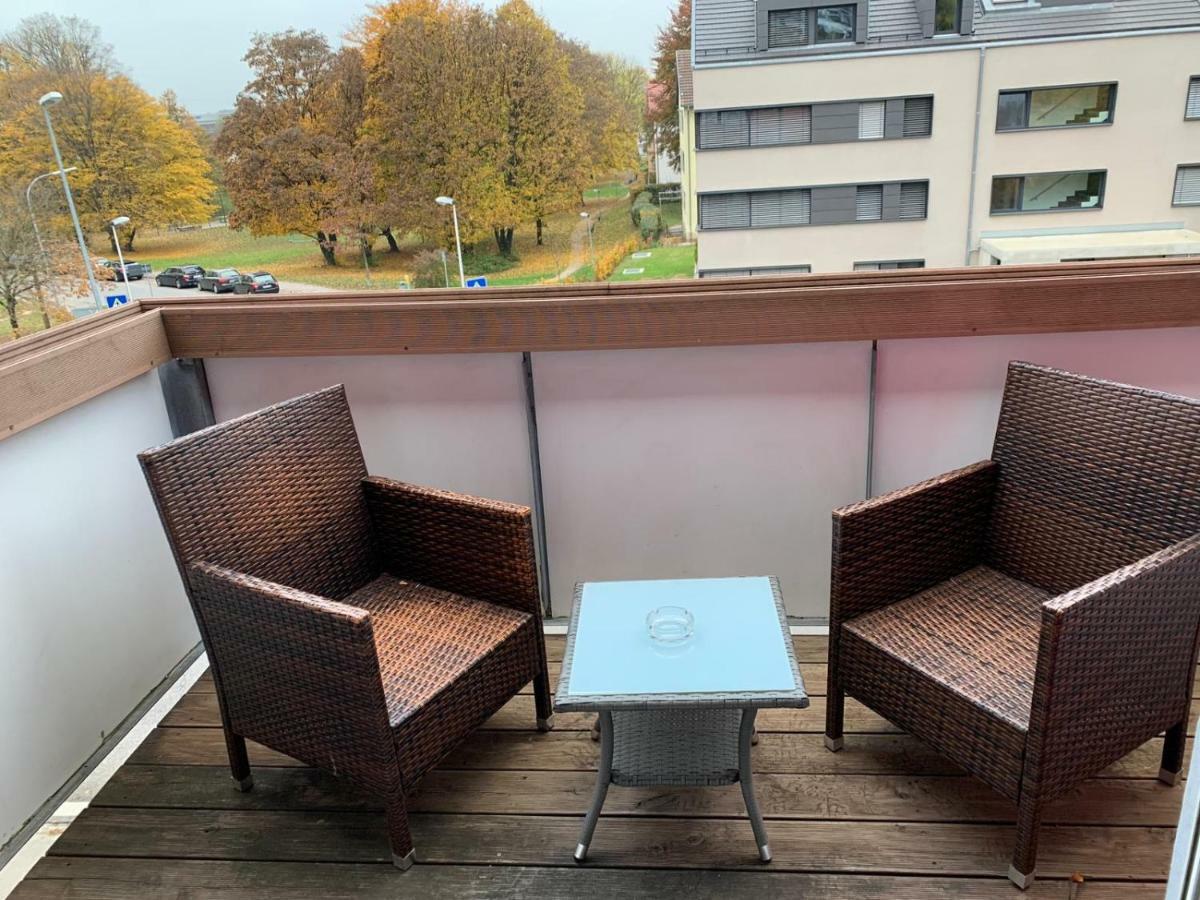 Zentrales Wg-Zimmer 1 Ravensburg, Balkon, Kamin Appartement Buitenkant foto